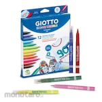 Giotto Decor Textile Fibre Pens (Pulpen Bewarna)