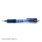 M&G 4 Color Ball Pen, Central Button/Rubber Grip Ink Color: Black/Blue/Red/Green (Pulpen)