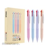 BAOKE 4 Color in 1 Gel Ink Pen (Pulpen / Bolpoin)