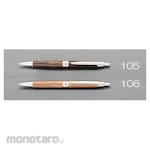 ESCO 0.7mm ballpoint pen (black/brown) (Pulpen / Bolpoin)