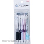 Mitsubishi Pencil (Uni-Ball) Jetstream 0.5 Black Pack Of 5 (Pulpen / Bolpoin)