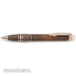 Montblanc Starwalker Red Gold Plated Metal (Pulpen / Bolpoin)