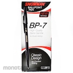 Snowman Ballpoint Pen BP-7 (Pulpen / Bolpoin)