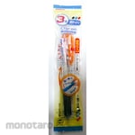Zebra 3-Color Oil-Based Ballpoint Pen (Pulpen / Bolpoin)