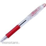 Zebra Jim Knock 10 Pieces Red (Pulpen / Bolpoin)