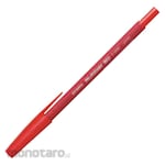 Zebra Rubber 80 Ballpoint Pen Red (Pulpen / Bolpoin)