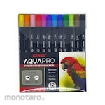 Kenko Aquapro Dual Tip Premium Brush Pen (Pulpen Kuas Set)