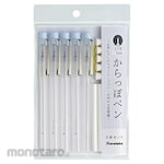 Kuretake Empty Pen Millimeter Lead Set of 5 (Pulpen Kaligrafi)