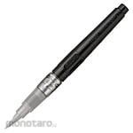 Kuretake Silver brush pen, brush, small, medium nib, Cerise (Pulpen Kaligrafi)