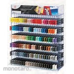 Kuretake ZIG Cartoonist Kurecolor Fine & Brush Display Set (Tempat Display Pulpen)