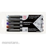 Kuretake ZIG Cartoonist Mangaka 01 5 Color (Pulpen)