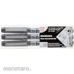 Kuretake ZIG Cartoonist Mangaka Black Assortment