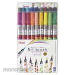 Pentel Color brush pen Art Brush (Pulpen Kuas Set)