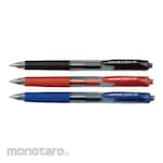 ESCO 0.5mm Ballpoint Pen Red Gel Ink Knock Type