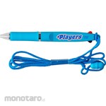 ESCO 0.7mm 2-Color Ballpoint Pen Black/Red/Blue