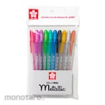 SAKURA Set Pulpen Gelly Roll Metalik