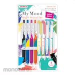 Zebra Set Mood Pulpen Sarasa dan Highlighter Mildliner