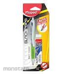 Maped Black Peps Automatic with Refill (Pensil Mekanik)