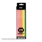 M&G 2B Black Pencil Wood HEX Shape