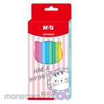 M&G HEX Pastel Wood Pencil