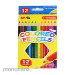 M&G Hexagon Color Pencil Flat Box Package