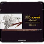 Mitsubishi Pencil (Uni-Ball) Pencil High Uni Art Set (Pensil Set)