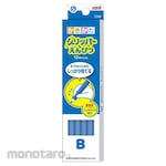 Mitsubishi Pencil (Uni-Ball) Scratch gripper pencil blue