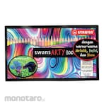 Stabilo Colored Pencil Swans Arty 100 Colors (Pensil Warna)