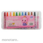 Bazic Oil Pastel 12 Colors Elephant