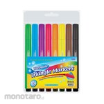 Bazic Spidol Triangle Jumbo Washable 8 Warna