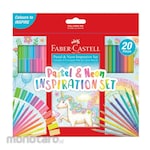 Faber Castell Pastel & Neon Inspiration Set
