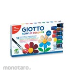 Giotto Acrylic 12 Colors