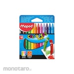 Maped Wax Crayon in Cardboard