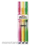 Pentel Fluorescent Handyline S 3 Color Set