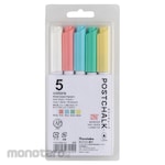 Kuretake ZIG POSTCHALK MARKER DRY-WIPE 1.2MM TIP/5V