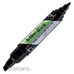 Shachihata Artline Oily Twin Permanent Marker (Spidol Permanen)