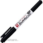 Teranishi Chemical Industry Spidol Permanen Bolak Balik Majestar Slim