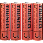 TRUSCO 10-year alkaline battery, AA size