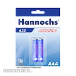 Hannochs Alkaline Battery AAA (Baterai AAA (Kecil))