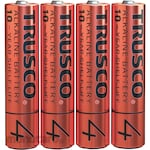 TRUSCO 10-year alkaline battery, AAA size
