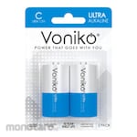 VONIKO Battery Ultra Alkaline C (Baterai C (Besar))