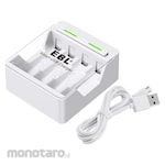 EBL Battery AAAA x2 + Charger for Stylus (Casan Baterai)