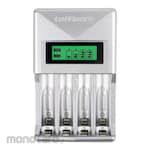 Taffware Charger Baterai 4 Slot LCD Display