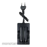 Taffware Charger Battery Cell Charger 18650 Dual Battery Slot (Casan Baterai)