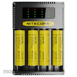 NITECORE Charger Baterai 4 Slot AA AAA Li-Ion Fast Charge - Ci4
