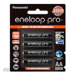 Panasonic Rechargeable Battery AA Eneloop PRO (Baterai Cas)