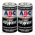 ABC (Battery) Super Power R-20P Battery D (Baterai D)