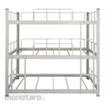 SAPPORO Arida Ranjang Susun Besi 3 Tingkat