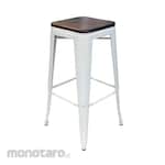 Atria New Tolix Wood High Stool