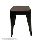 Atria New Tolix Wood Low Stool